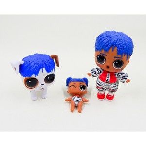 LOL Surprise BB Downtown Family Blue Hair Kids Pet
